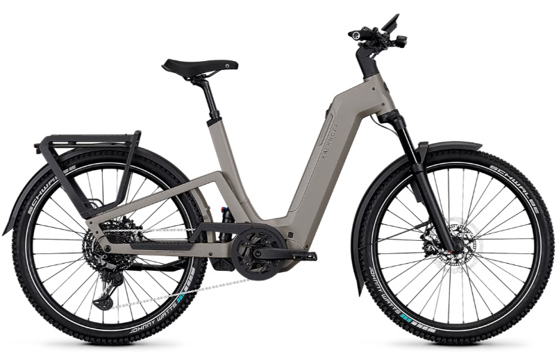 [ECOX298591] kalkhoff Entice 7+ Excite ABS cadre ouvert (S, Gris, 800 Wh)