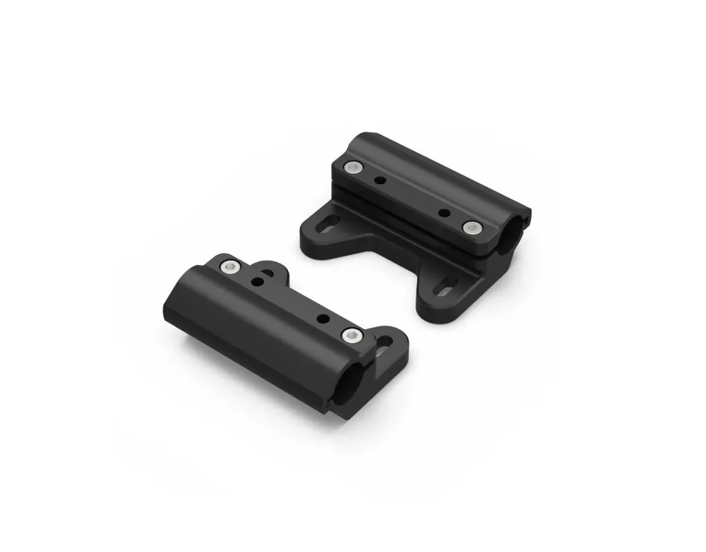 Benno Rail Clamp Set PRO (Boost EVO 4 and up  / 46er / RemiDemi XL) Black — vélo électrique