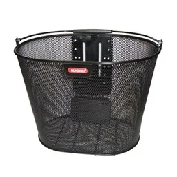 Klickfix Panier Avant "Oval Plus"noir, 18l — vélo électrique