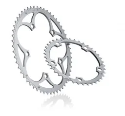 MICHE Plateaux Supertype BCD 135CA intérieur 42d argent 9/10 vit.Campagnolo — vélo électrique