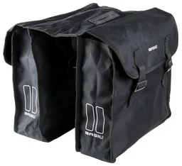 BASIL Sacoche double MARA, 26L, noir — vélo électrique