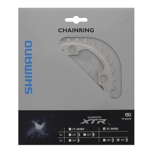 [Ecox158775] Shimano Plateau 30D-AF XTR FC-M985 Pour 42-30T/44-30T