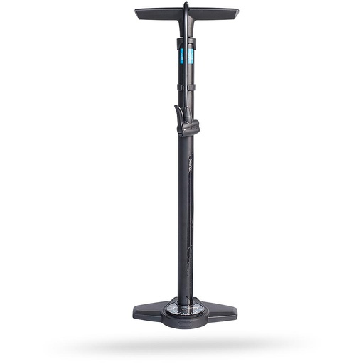 [Ecox166064] PRO Pompe A Pied Touring Cylindre Acier Avec Manométre