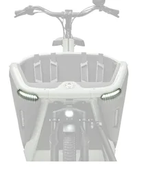 Urban Arrow FamilyNext design LED lights — vélo électrique